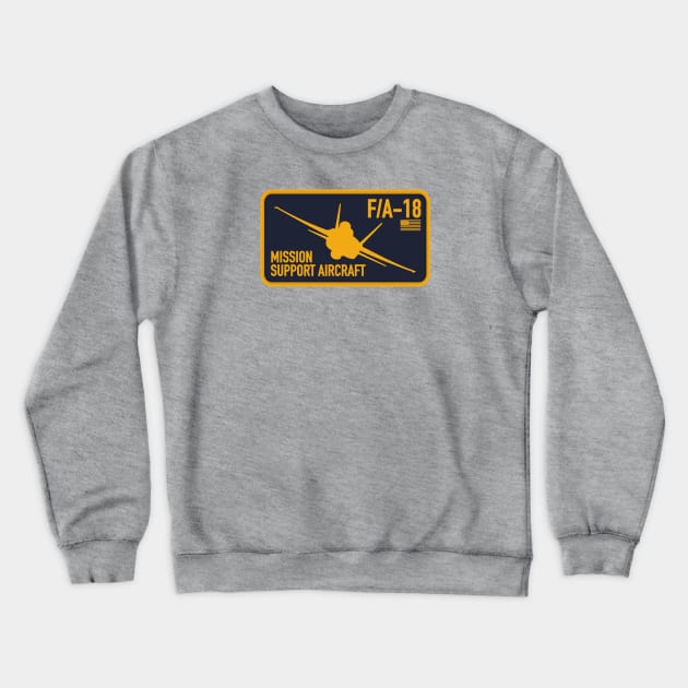 F/A-18 Hornet Crewneck Sweatshirt by TCP